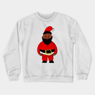 Black Santa Crewneck Sweatshirt